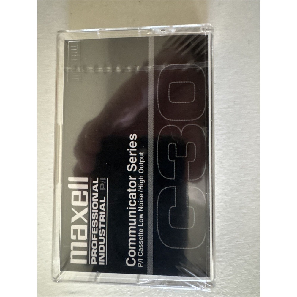 VHS-C Video Tape Blank Maxell TC-30 HGX-Gold Camcoder Video Tape